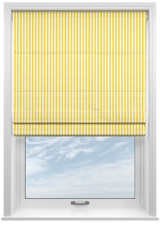 The British Stripe Co. Catherine, Brighton No.2 - Twist&Fit Roman Blind